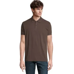 PRIME Męskie polo 200g / Chocolate S00571-CH-4XL