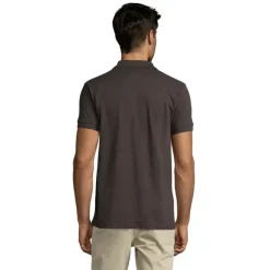 PRIME Męskie polo 200g / Ciemny szary S00571-DG-4XL