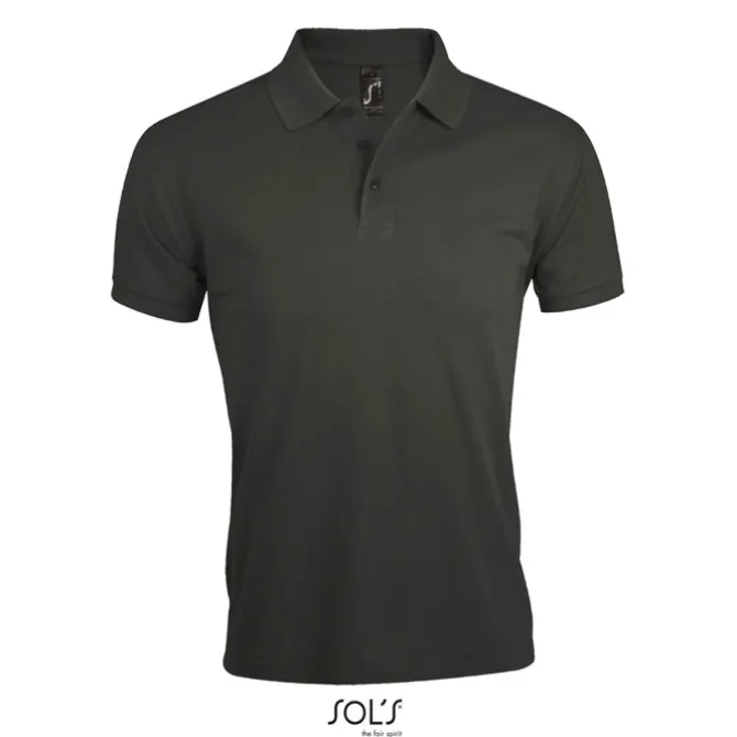PRIME Męskie polo 200g / Ciemny szary S00571-DG-4XL