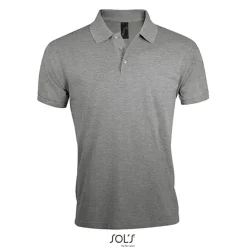PRIME Męskie polo 200g / Grey melange S00571-GY-S