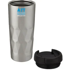 Prism miedziany, izolowany próżniowo kubek o pojemności 450 ml / Srebrny 10069281