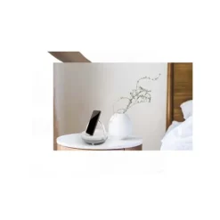 Prixton głośnik Bluetooth® 10 W 4 w 1 ze światłem LED i podstawą do ładowania bezprzewodowego / Biały 2PA16001