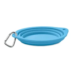 Przenośna miska dla zwierząt 350 m / Baby Blue MO2566-66