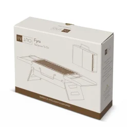 Przenośny grill InSideOut Fyra  / Czarny LT57500-N0002