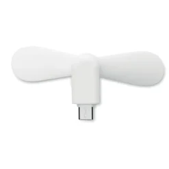 Przenośny wentylator USB / Bialy MO2282-06