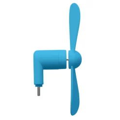 Przenośny wentylator USB / Turkusowy MO2282-12