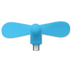 Przenośny wentylator USB / Turkusowy MO2282-12