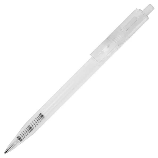 Przezroczysty długopis Kuma / Transparentny / biały LT87878-N0401