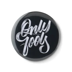 Przypinka button -mała / Srebrny mat MO9329-16