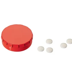 Pudełko 'Click' z miętówkami / Czerwony LT91794-N0021