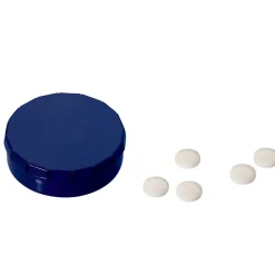 Pudełko 'Click' z miętówkami / Niebieski LT91794-N0011