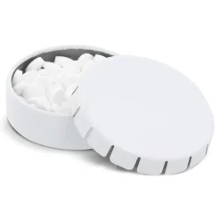Pudełko mini clic tin peppermint / Biały LT91790-N0001