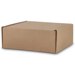 Pudełko na 4 kubki 24.3 x 24.3 x 9.9 cm wykonane na zamówienie / Brązowy LT83220-N0051