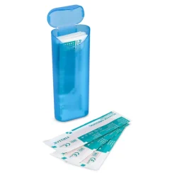 Pudełko z 10 plastrami z polietylenu (70 × 18 mm) / Niebieski LT90319-N0011