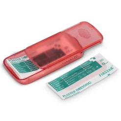 Pudełko z 5 plastrami z polietylenu (56 × 18 mm) / Czerwony LT90320-N0021