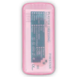 Pudełko z 5 plastrami z polietylenu (56 × 18 mm) / Różowy LT90320-N0076