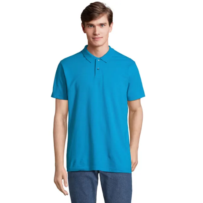 PULSE U NISEX POLO / Aqua S04502-AQ-S