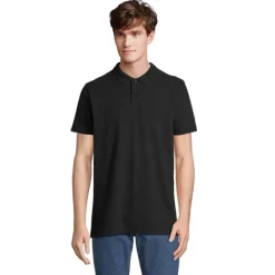 PULSE U NISEX POLO / Czarny / Czarny Opal S04502-BK-3XL
