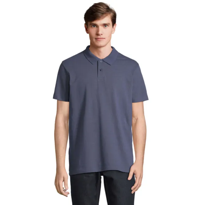 PULSE U NISEX POLO / Denim S04502-DM-L