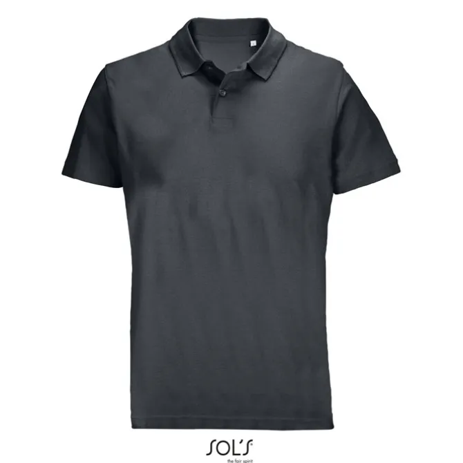 PULSE U NISEX POLO / Mysi Szary S04502-MU-S
