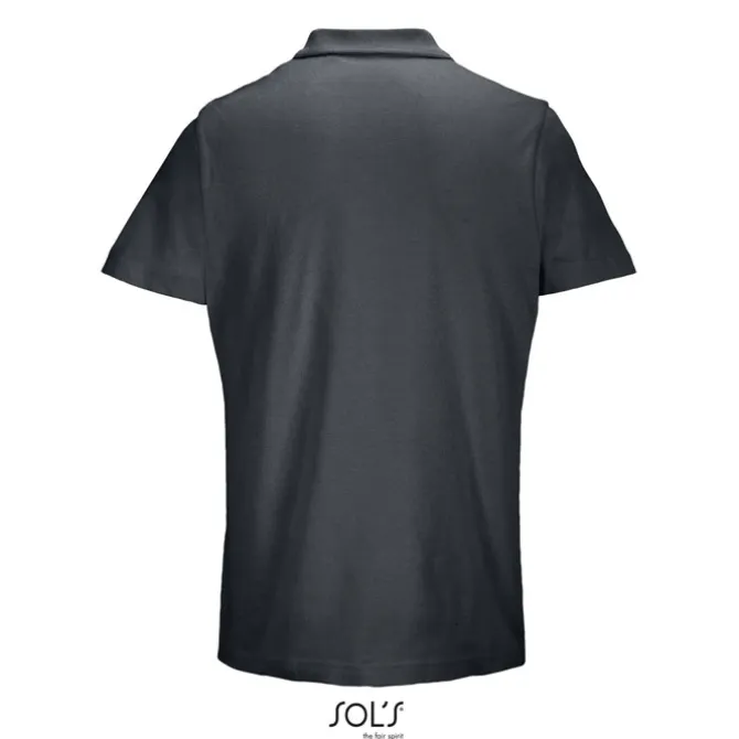 PULSE U NISEX POLO / Mysi Szary S04502-MU-S