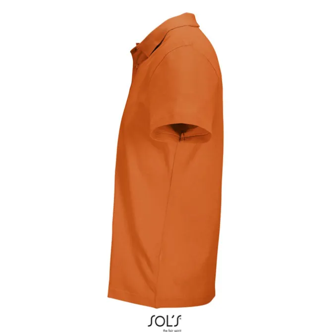 PULSE U NISEX POLO / Pomaranczowy S04502-OR-M