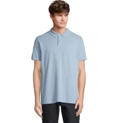 PULSE U NISEX POLO / Sky Blue Pique S04502-SP-S