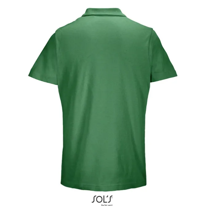 PULSE U NISEX POLO / Zielony S04502-KG-XL