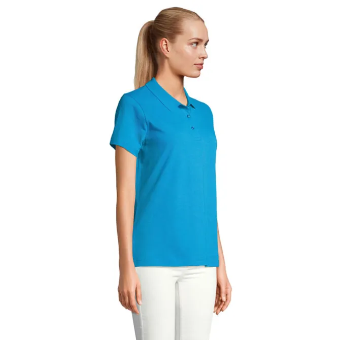 PULSE W OMEN POLO / Aqua S04501-AQ-XXL