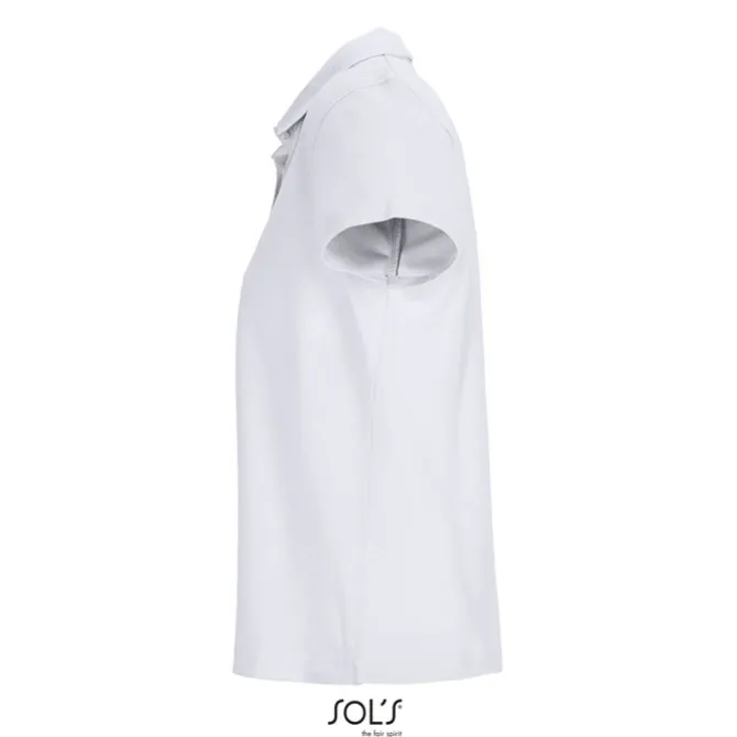 PULSE W OMEN POLO / Bialy S04501-WH-XL