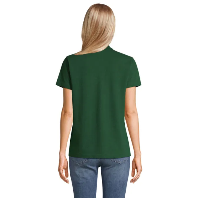 PULSE W OMEN POLO / Ciemno-Zielony S04501-BO-L