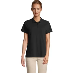 PULSE W OMEN POLO / Czarny / Czarny Opal S04501-BK-L