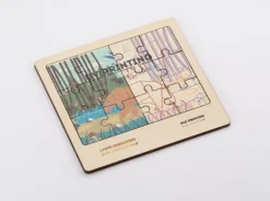 Puzzle drewniane WOODSY / Naturalny 15019-17