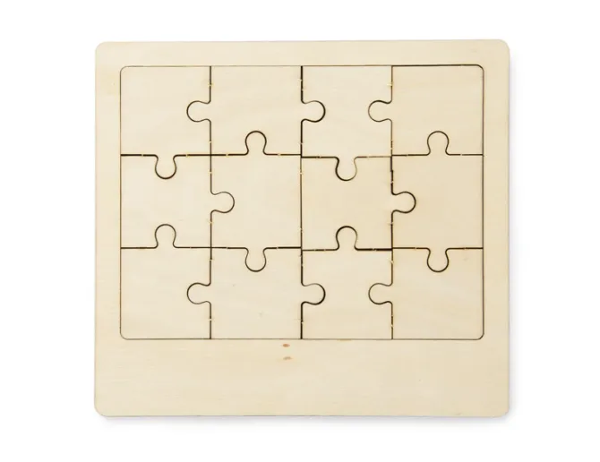 Puzzle drewniane WOODSY / Naturalny 15019-17