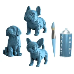 Puzzle kartonowe 3D / Kraftowy CRTN01