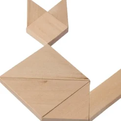 Puzzle tangram / Brązowy VA184-16