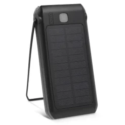 Quest Powerbank Solar 10000mAh / Czarny LT95504-N0002