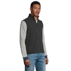 RACE BW MEN SOFTSHELL / Czarny S02887-BK-3XL