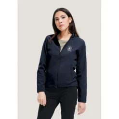 RACE Damskie Softsh. Kurtka / Czarny / Czarny opal S01194-BK-L