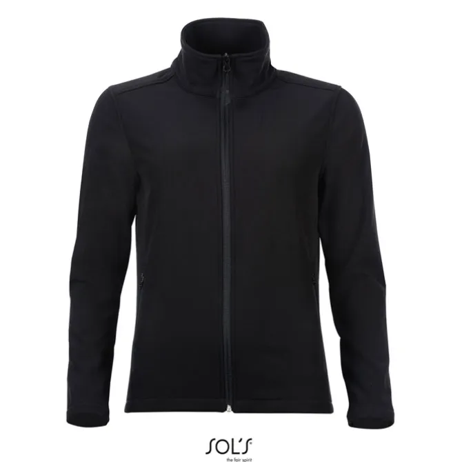 RACE Damskie Softsh. Kurtka / Czarny / Czarny opal S01194-BK-XXL
