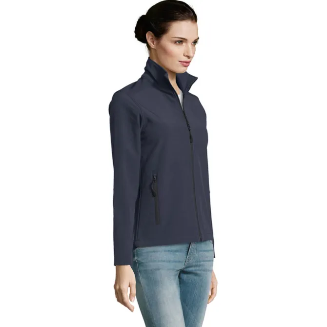 RACE Damskie Softsh. Kurtka / French Navy S01194-FN-M