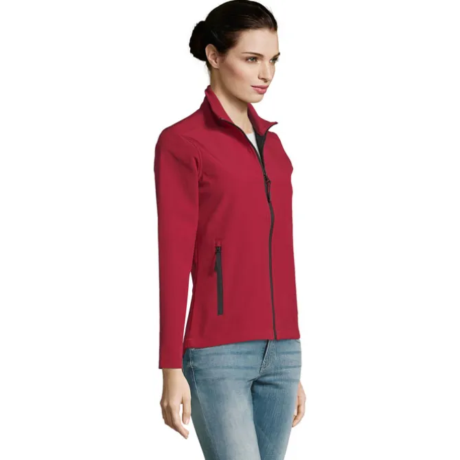 RACE Damskie Softsh. Kurtka / Pepper Red S01194-PE-S