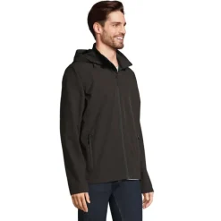 RACE MEN HOODED JACKET / Czarny S04447-BK-4XL