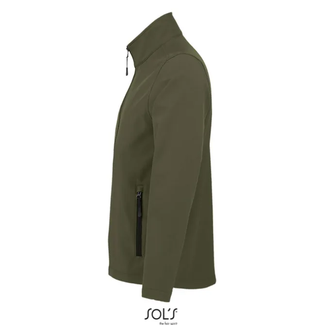 RACE męski softshell / Army S01195-AR-L