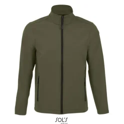 RACE męski softshell / Army S01195-AR-L