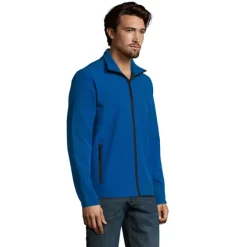 RACE męski softshell / Niebieski S01195-RB-XL