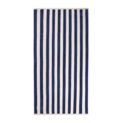 Ręcznik plażowy VINGA Lagoa / Navy, white VG677-04