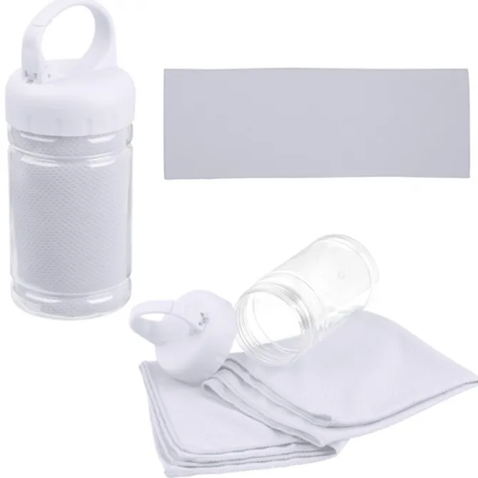Ręcznik sportowy SPORTY / Biały 088406
