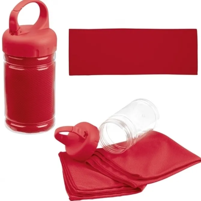 Ręcznik sportowy SPORTY / Czerwony 088405