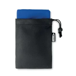 Ręcznik z etui, RPET / Niebieski MO9918-37